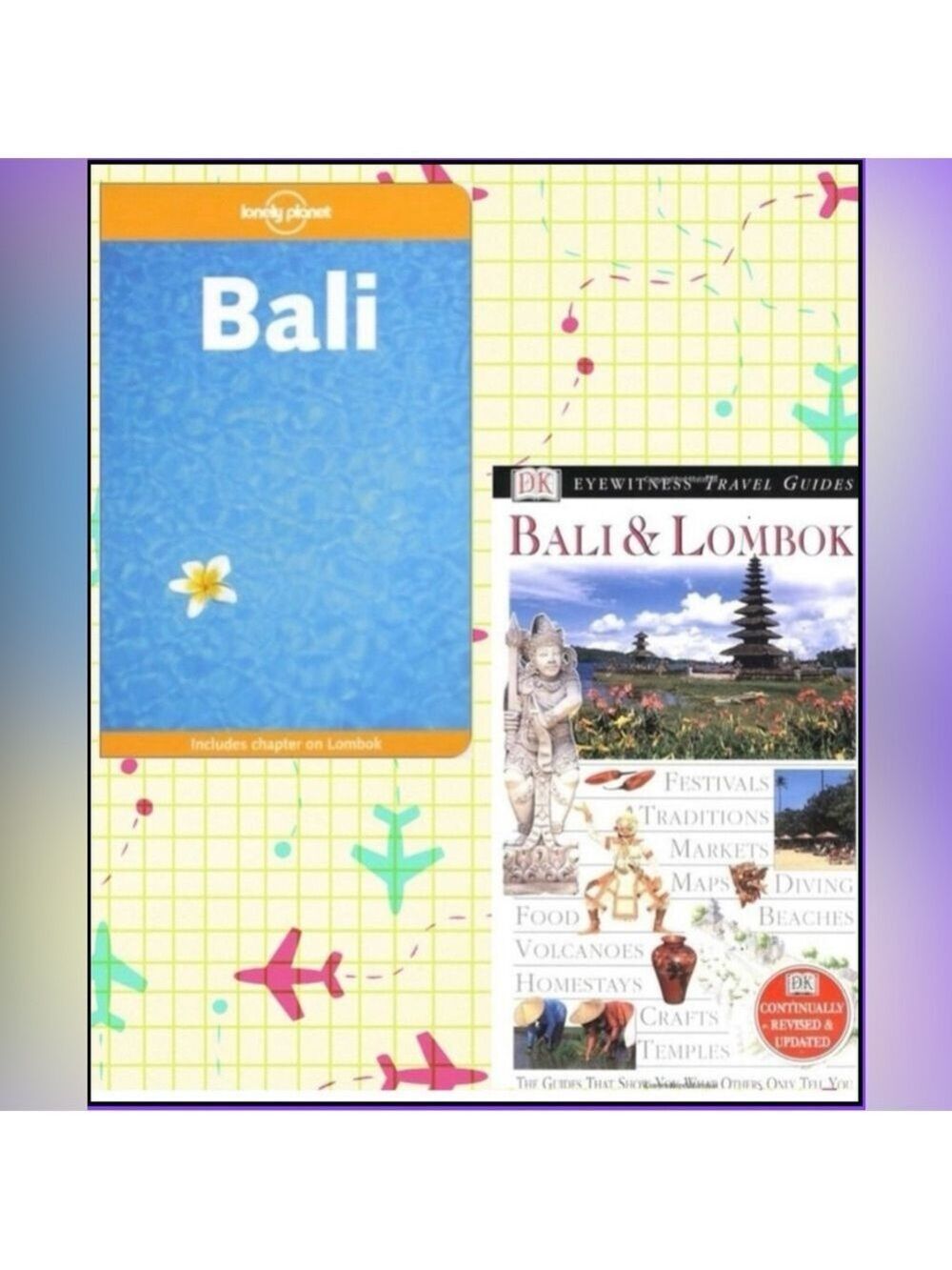 DK Eyewitness & Lonely Planet: Bali & Lombok 2 Travel Guides